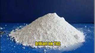 TiO2 Rutil Untuk Opacity Tinta Gloss