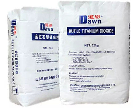 Dawn Titanium R-2195 Rutile TiO2 dengan Sertifikat Uji Keamanan CPSIA, Konten Timah Tidak Terdeteksi dan Phthalates Terbatas Tidak Terdeteksi