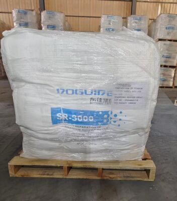 75-77% Kandungan TIO2 Rutil Titanium Dioxide dengan warna biru dan kecerahan tinggi untuk pelapis