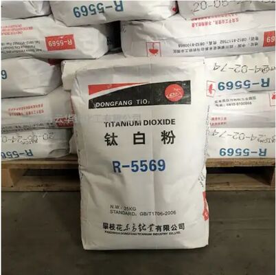 R-5569 Rutile Tio2 Tingkat Tinggi Proses Sulfat Titanium Dioksida Untuk Tinta Dengan Penyerapan Minyak Rendah