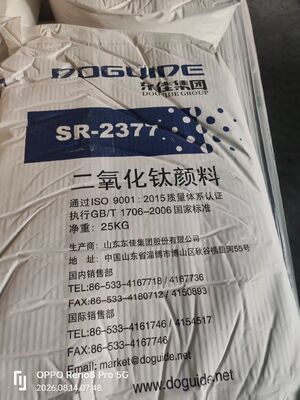 Pigmen Titanium Dioksida Rutil Tio2 Lukisan Asli Sr-2377 Doguide Tio2