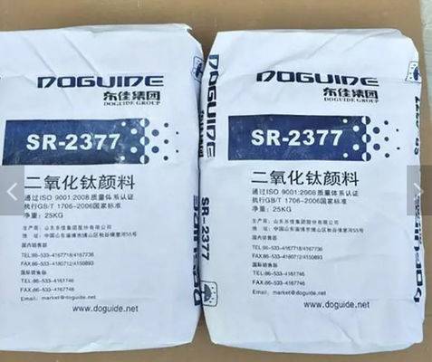 Proses Sulfat Tio2 Titanium Dioksida SR-2377 Untuk Tinta Cetak Offset Cas 13463-67-7