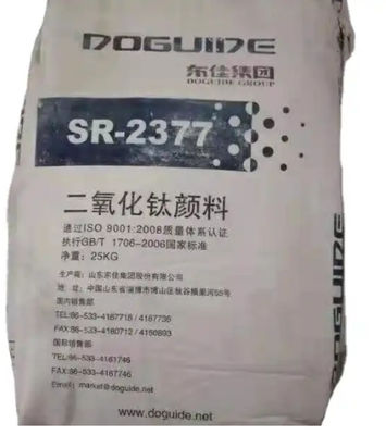 Rutile Titanium Dioxide Tio2 SR-2377 Pigmen Putih Dalam Kertas Plastik Cat