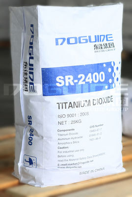 Dongjia SR-2400 Pigmen Titanium Dioksida Rutil dengan Keputihan Tinggi Ketahanan Cuaca Unggul dan Dispersi Luar Biasa