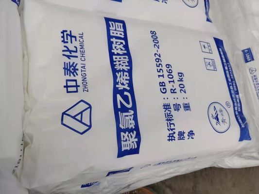 Zhongtai Kualitas Tinggi PVC Resin Pasta Pigmen Pasta PVC Resin P450 Bubuk