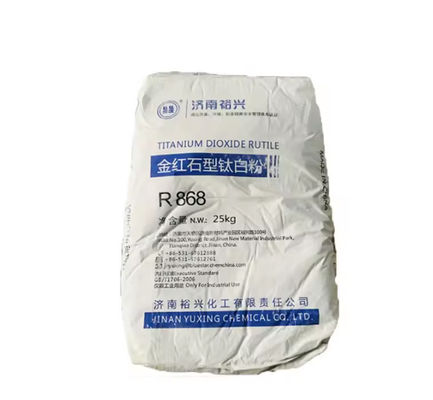 Jinan Yuxing R-868 Kualitas Tinggi / Keputihan Tinggi Titanium Dioksida Untuk Lapisan / Cat