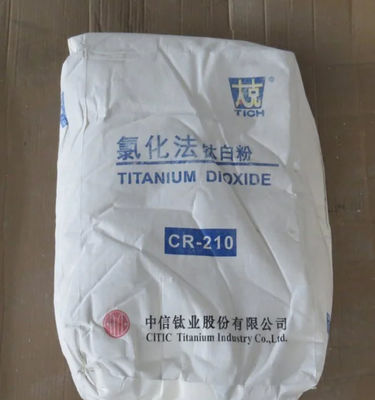 Bubuk Putih Rutil Titanium Dioxide Tio2 CR-210 Kekuatan Tinting Tinggi