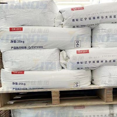 Cahaya Tinggi Rutile Titanium Dioxide CR-510 Masterbatch Profil Coil Coatings