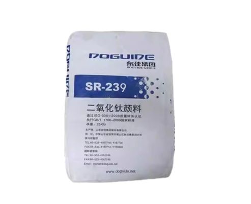 Proses Rutile Tio2 Sulfat Titanium Dioksida SR-239 Dengan Kekuatan Menyimpan Tinggi