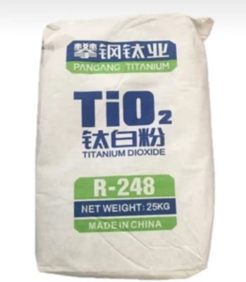 Rutile Tio2 Sulfat Proses R-248 95% Titanium Dioxide Untuk Batch Master Dan Lebih