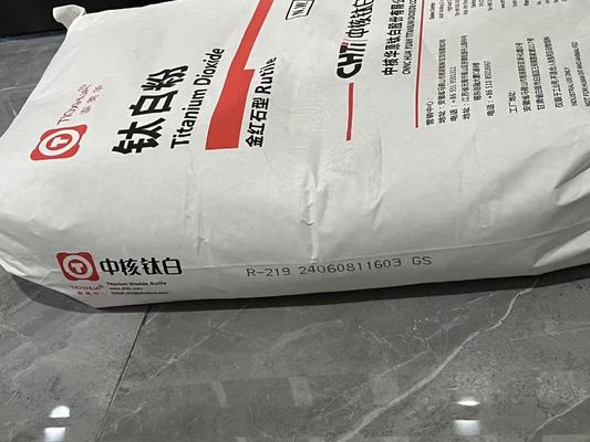 R-219 Titanium Dioxide Rutile Grade dengan Kemurnian 94% untuk Opasitas Tinggi pada Profil dan Pipa PVC