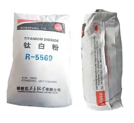 R-5569 Rutile Tio2 Tingkat Tinggi Proses Sulfat Titanium Dioksida Untuk Tinta Dengan Penyerapan Minyak Rendah