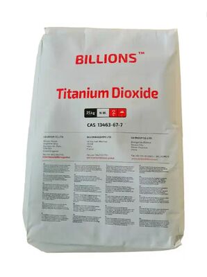 High Quality Rutile Titanium Dioxide TiO2 Powder with 96.0% TiO2 Content and Al. Surface Treatment for Ink Application