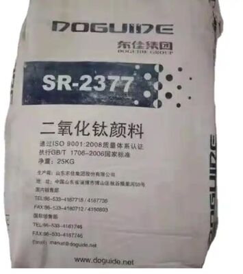 Rutil Titanium Dioxide SR-2377 Tio2 dengan Akromatisitas Tinggi Keputihan Superior dan Daya Tahan Menengah