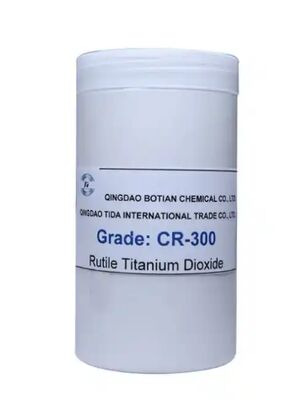 CR-300 Proses Klorida Titanium Dioksida Rutile dengan Stabilitas UV Keputihan Tinggi dan Kekuatan Menyembunyikan untuk Kertas