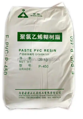 Junzheng P-450 Resin PVC Paste Grade dengan Nilai K-Value 65 Kandungan Volatil Rendah dan Viskositas Paste yang Dapat Dikontrol