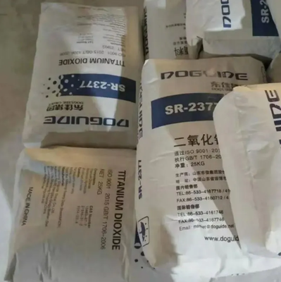 DOGUIDE SR-2377 Rutile Titanium Dioxide dengan Lapisan Anorganik Zr-Al untuk Keputihan Tinggi dan Dispersibilitas Air Yang Sangat Baik