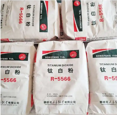 R-5566 Rutile Titanium Dioxide Pigment dengan 94,4% TiO2 Content, 99,3% Rutile Content dan 1977 Tinting Strength