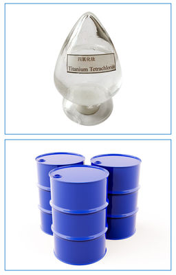 ISO 9001 99,9% Titanium 4 Klorida CAS 7550-45-0 250kg Drum