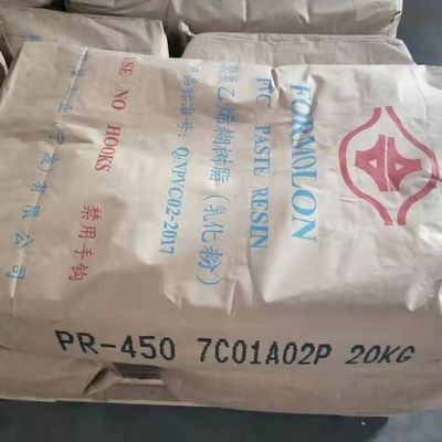 PR-450 K65 Formolon PVC Pasta Resin Kemampuan Berbusa Yang Sangat Baik
