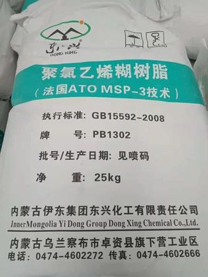 White Power Paste PVC Suspension Resin PB1302 K Nilai 70 Untuk Bola Mainan