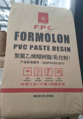 Formosa Emulsion Grade Paste Pvc Resin P450 dengan Nilai 65 K