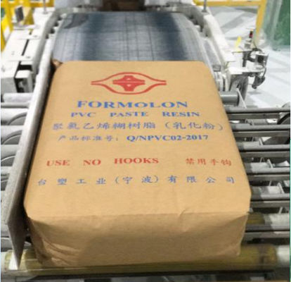 Formolon PR-457 K60 PVC Resin Emulsion Grade 9002-86-2 Kemampuan Berbusa Yang Sangat Baik