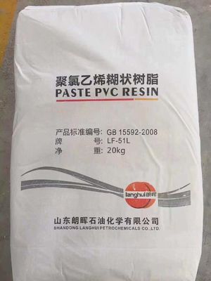Suspensi K72 Pasta PVC Resin Viskositas Rendah Langhui LF-51L