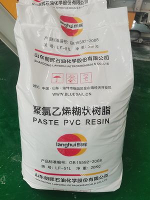 Resin Pasta PVC LF-51L dengan Viskositas Brookfield Rendah, Penebalan Minimal 24 Jam, dan Penghilang Busa Unggul untuk Kulit dan Mainan Berbusa