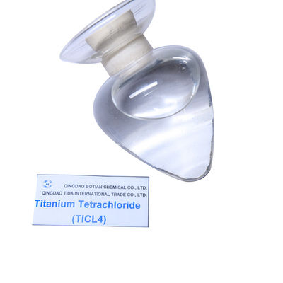 99,9% Titanium Tetrachloride TiCl4 Cairan transparan 7550-45-0 Paket Tangki ISO