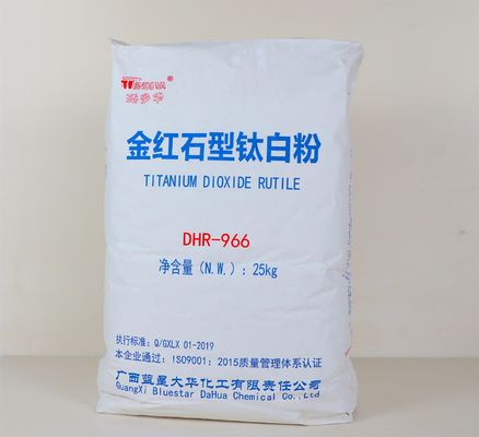 Proses Sulfat Titanium Dioksida Tio2 Rutile Tindowa DHR-966