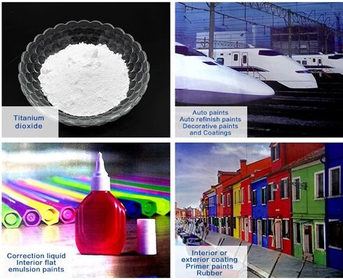 SR-9000 Doguide Rutile Type Titanium Dioxide CAS 13463-67-7 Untuk Tinta