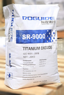 SR-9000 Doguide Rutile Type Titanium Dioxide CAS 13463-67-7 Untuk Tinta