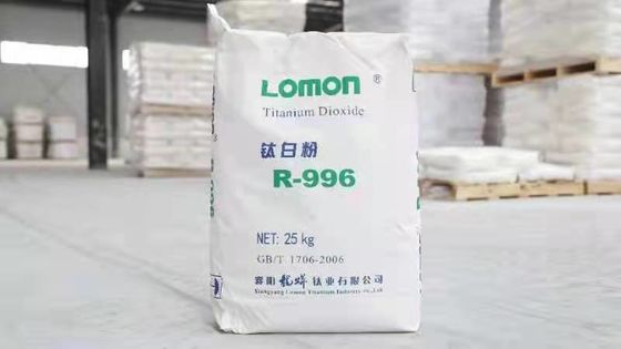 SGS Good Gloss 94.5% Proses Titanium Dioxide Sulphate Lomon R-996