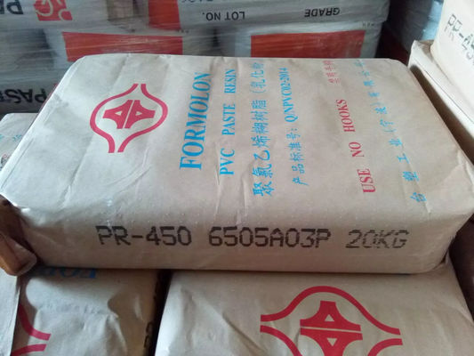 Formosa Emulsion Grade Paste Pvc Resin P450 dengan Nilai 65 K