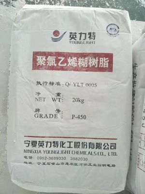 Emulsi PVC Pasta Resin CAS No 9002-86-2 Younglight P-450