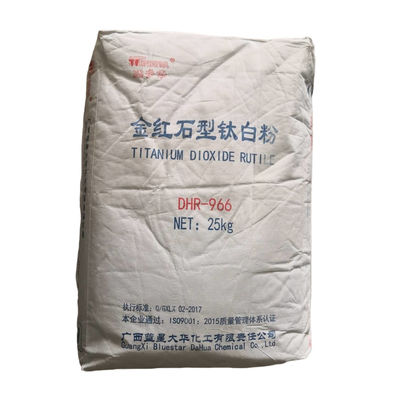 CAS 13463-67-7 Rutile Type Titanium Dioxide Sulfate Process DHR-966