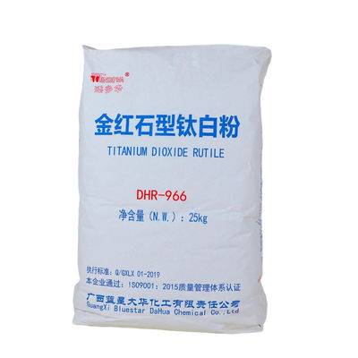 Proses Sulfat Titanium Dioksida Tio2 Rutile Tindowa DHR-966