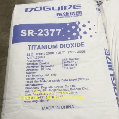 Tio2 Sulfat Proses Titanium Dioksida SR-2377 Untuk Tinta Cas 13463-67-7