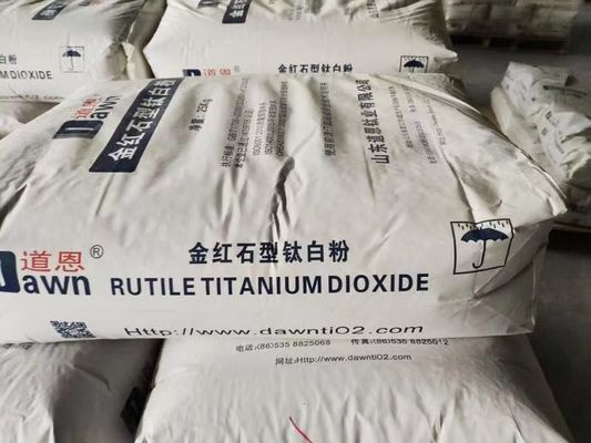 Aplikasi Tinta Rutile TIO2 R-5195 Dawn Rutile Titanium Dioxide Cas 13463-67-7