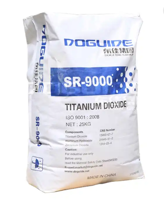 Pigmen Titanium Dioksida Rutil Dilapisi Zirkonium-Aluminium SR-9000 dengan Kekuatan Pewarnaan Tinggi dan Kinerja Dispersi Unggul